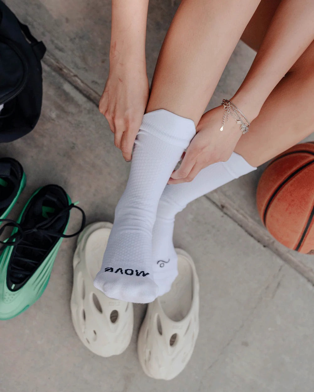 Move Game Day Performance Lock Socks